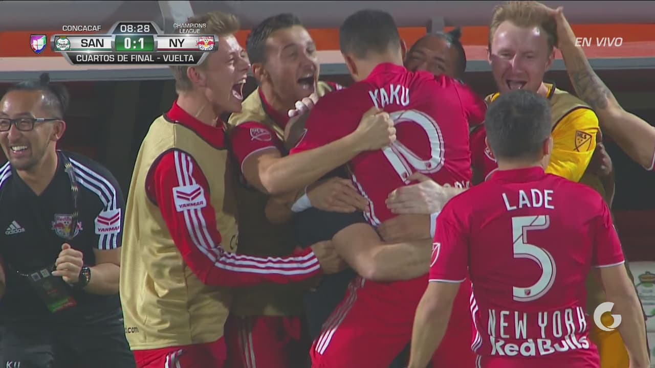 Danny Royer firma el 2-0 del New York que iguala la ventaja de Santos