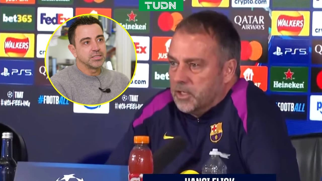 Hansi Flick responde a las polémicas declaraciones de Xavi Hernández