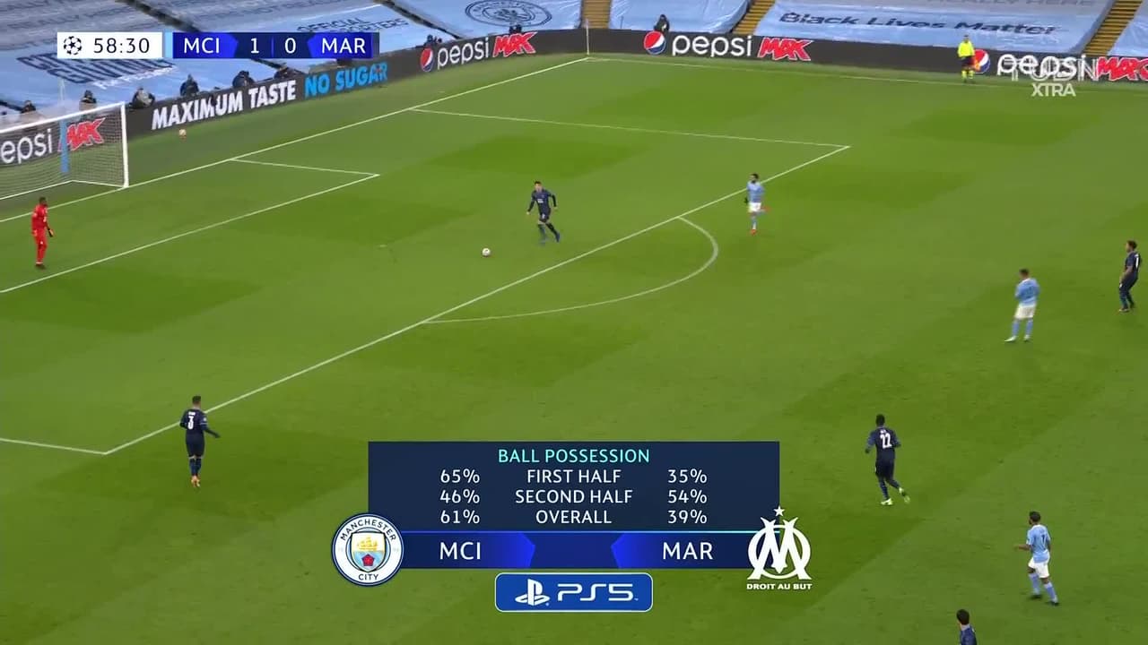 ¡TIRO ATAJADO! disparo por Phil Foden.