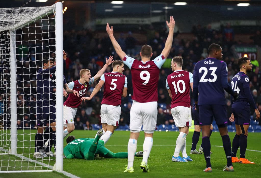 Burnley 3-0 West Ham United.