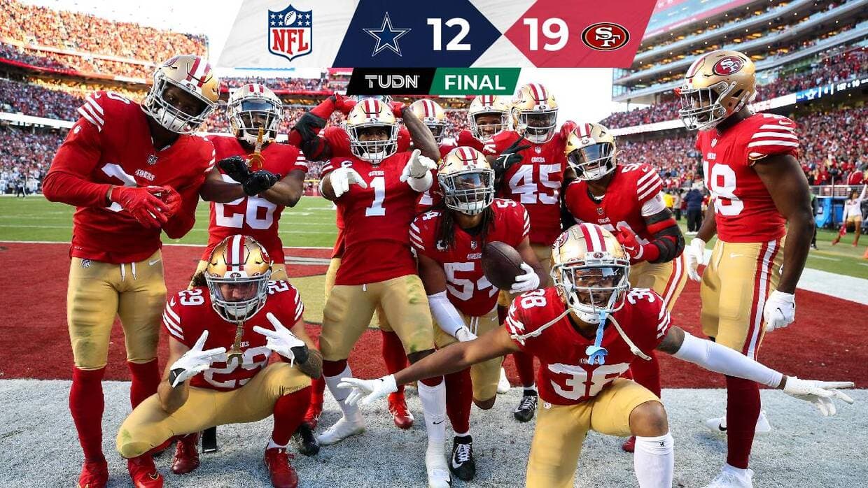¡Son su coco! Los 49ers eliminaron a Cowboys por tercera vez al hilo 
