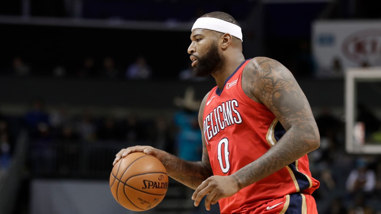 DeMarcus Cousins de los New Orleans Pelicans.
