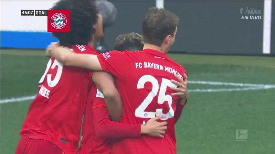 ¡GOOOL! Philippe Coutinho anota para FC Bayern München