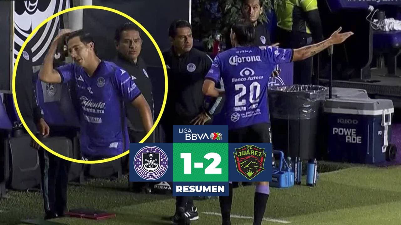 Liga MX: Lainez protagoniza rabieta, Mazatlán mal en el primer partido del Clausura 2026