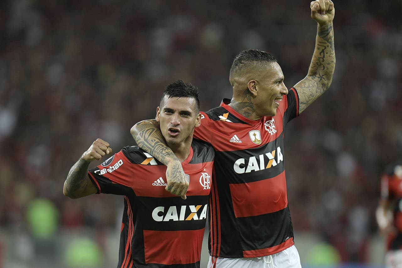 El buen momento de Guerrero no es exclusivo de su selección y su equipo Flamengo incluso es finalista de la Copa Suramericana.