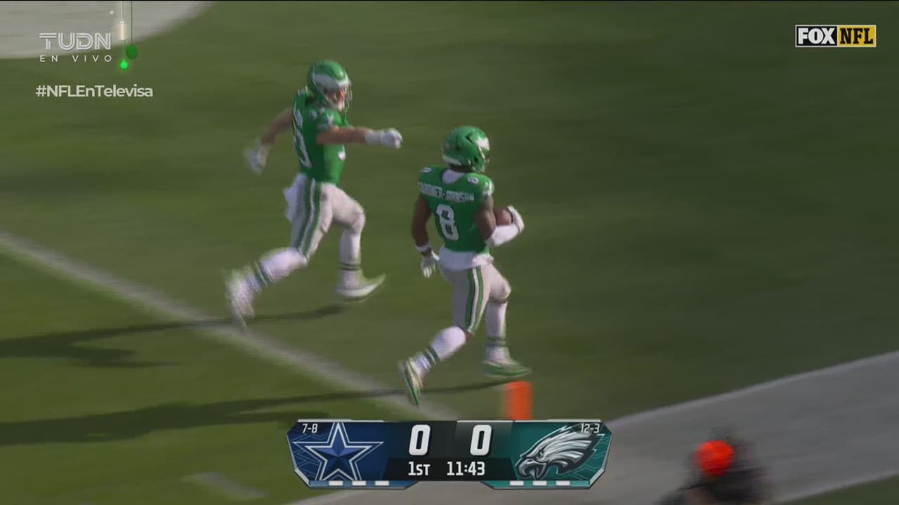 ¡Pick six! Gardner-Johnson devuelve intercepción a touchdown