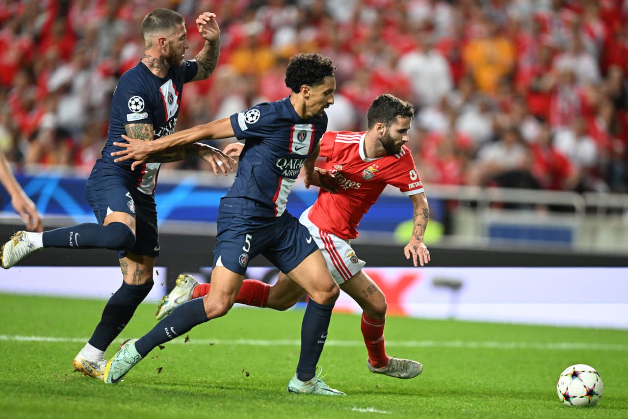Benfica plantó cara al PSG y rescató un empate en el duelo de la Jornada 3 en la Champions League.