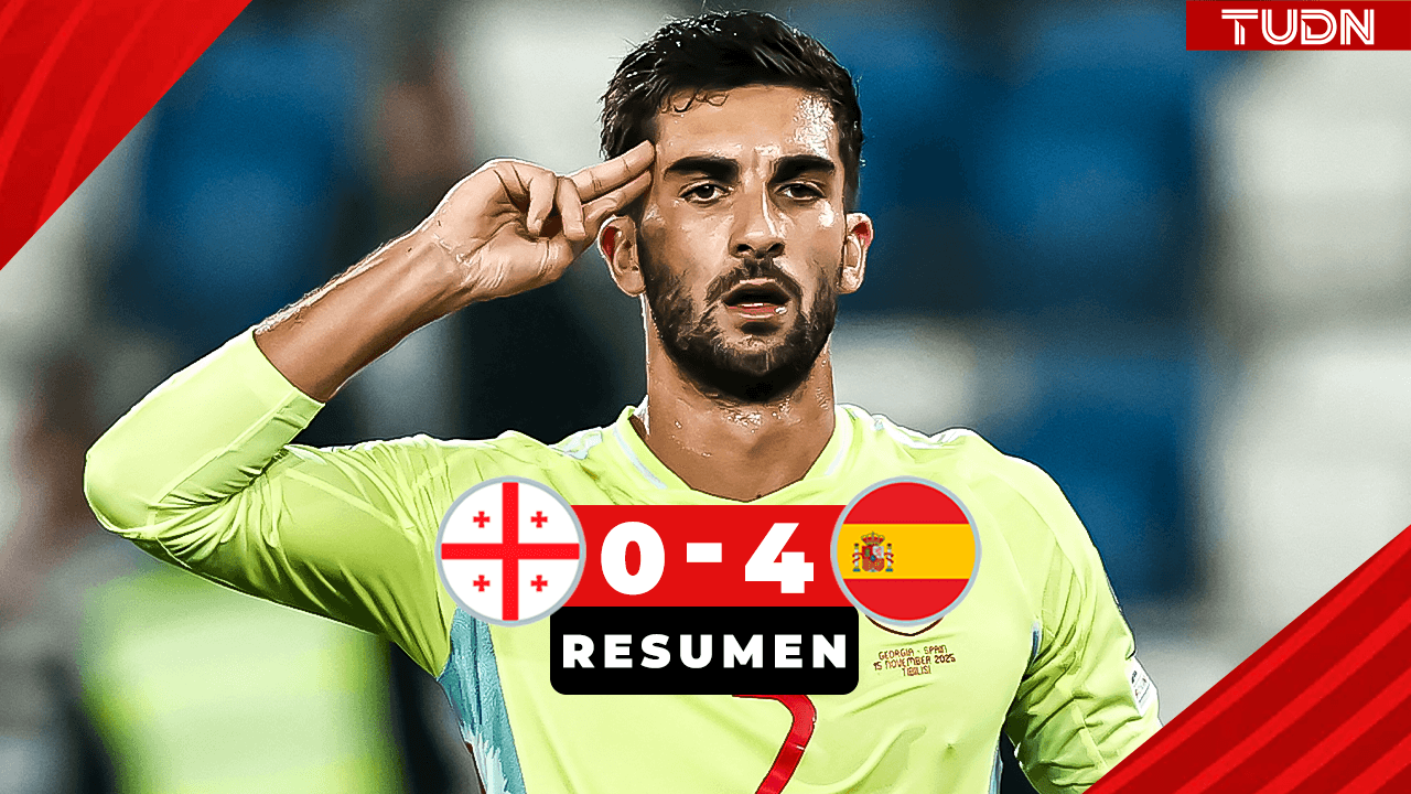 España golea a Georgia y firma, virtualmente, su boleto al Mundial 2026