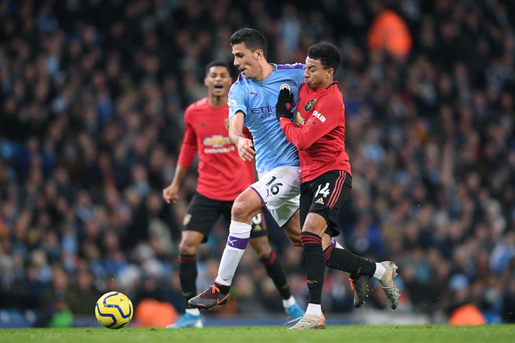 Con goles de Marcus Rashford y Anthony Martial, El Manchester United se impone1-2 Al manchester City en el Etihad Stadium.