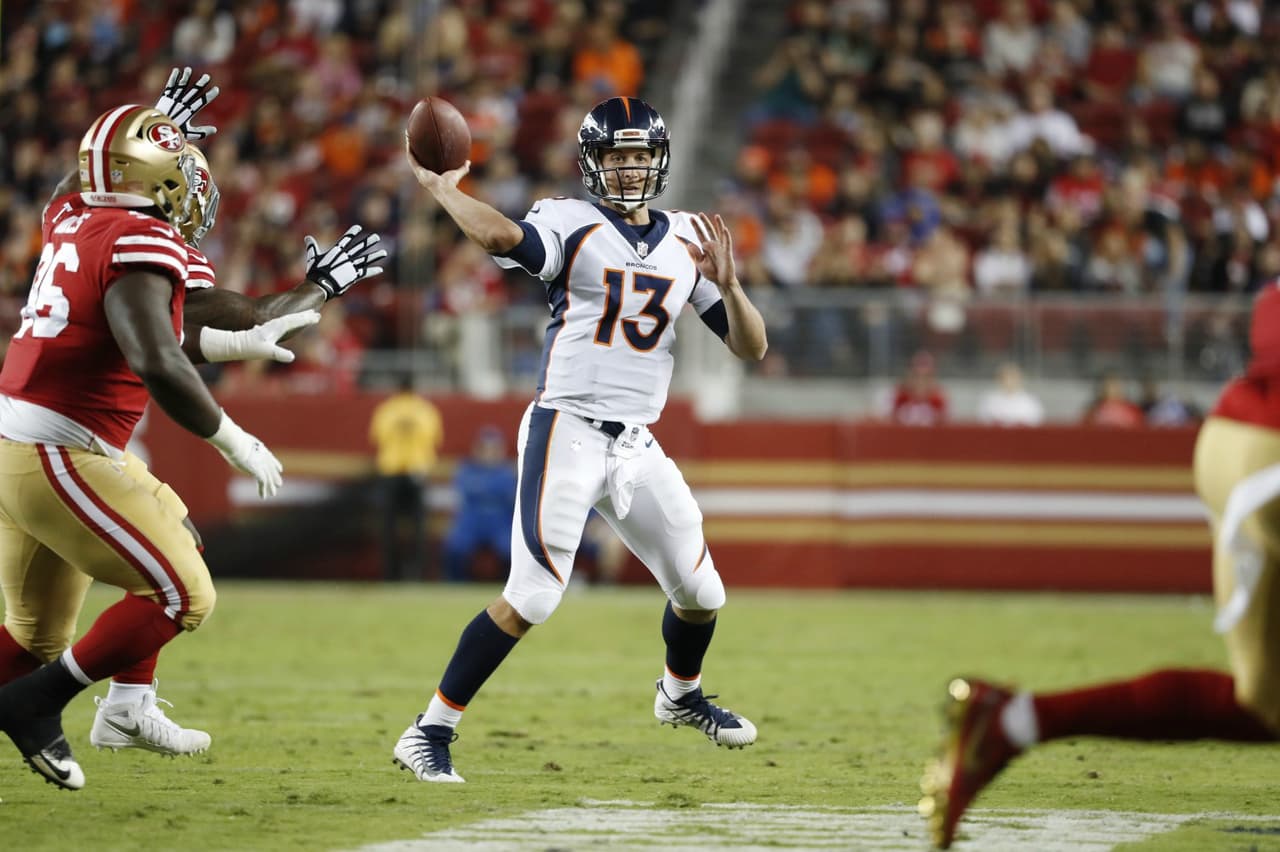 Los Broncos eligen a Trevor Siemian como su QB titular para la temporada 2017