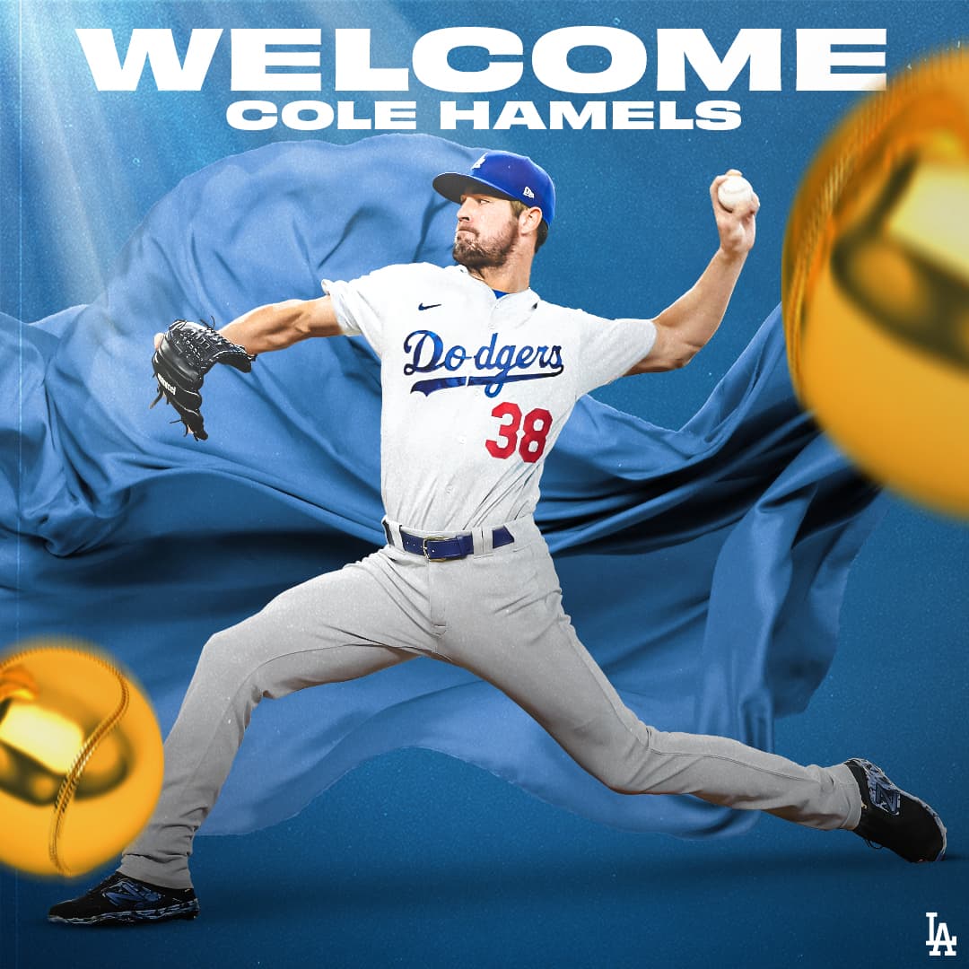 Más fuerza al pitcheo... Dodgers firma al veterano Cole Hamels