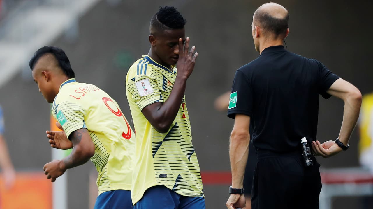 En fotos: un error fue la diferencia entre Colombia y Ucrania, que avanzó a Semifinales del Mundial Sub-20