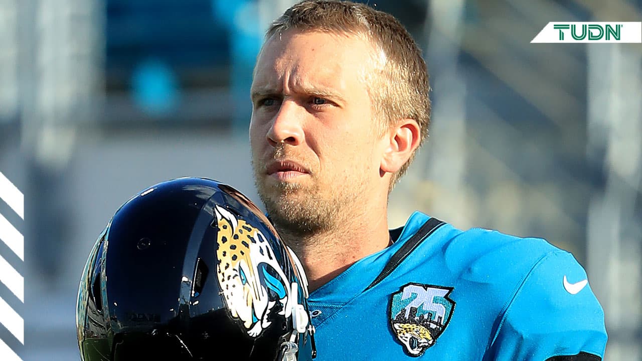Nick Foles regresará como QB titular con los Jaguars