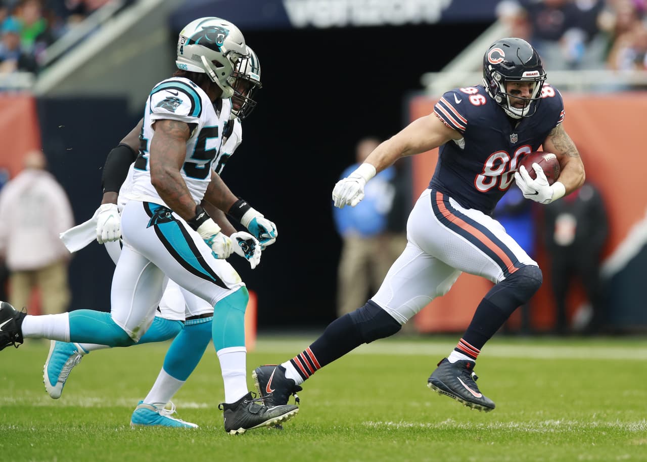 La potencia de Miller es una de las cualidades de este jugador nacido en Weston (Nebraska), de 6 ft 5 in (1.96 metros) y de 243 lb (110 kilogramos).