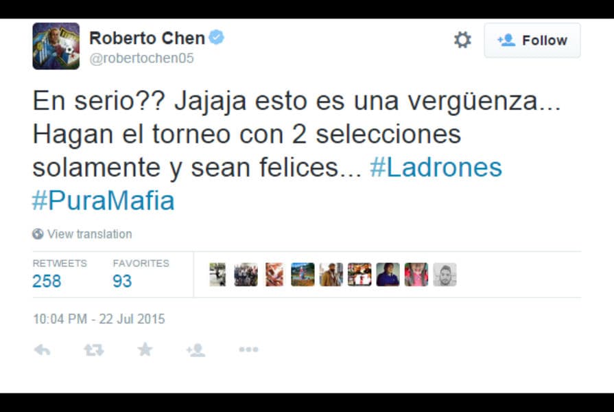Reacciones en Twitter México vs. Panamá