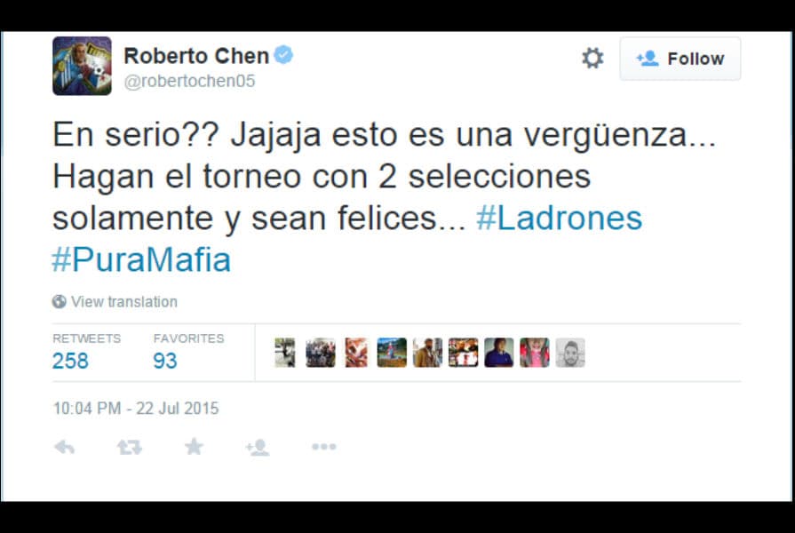 Reacciones en Twitter México vs. Panamá