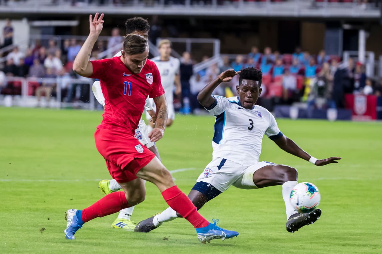 Anotaron McKennie (1´, 5´, 13’), Morris (9’), Sargent (40’), Pulisic (62’). Dario Ramos Morales hizo un autogol al minuto 37’. EEUU jugará ante Canadá el próximo 15 de octubre.