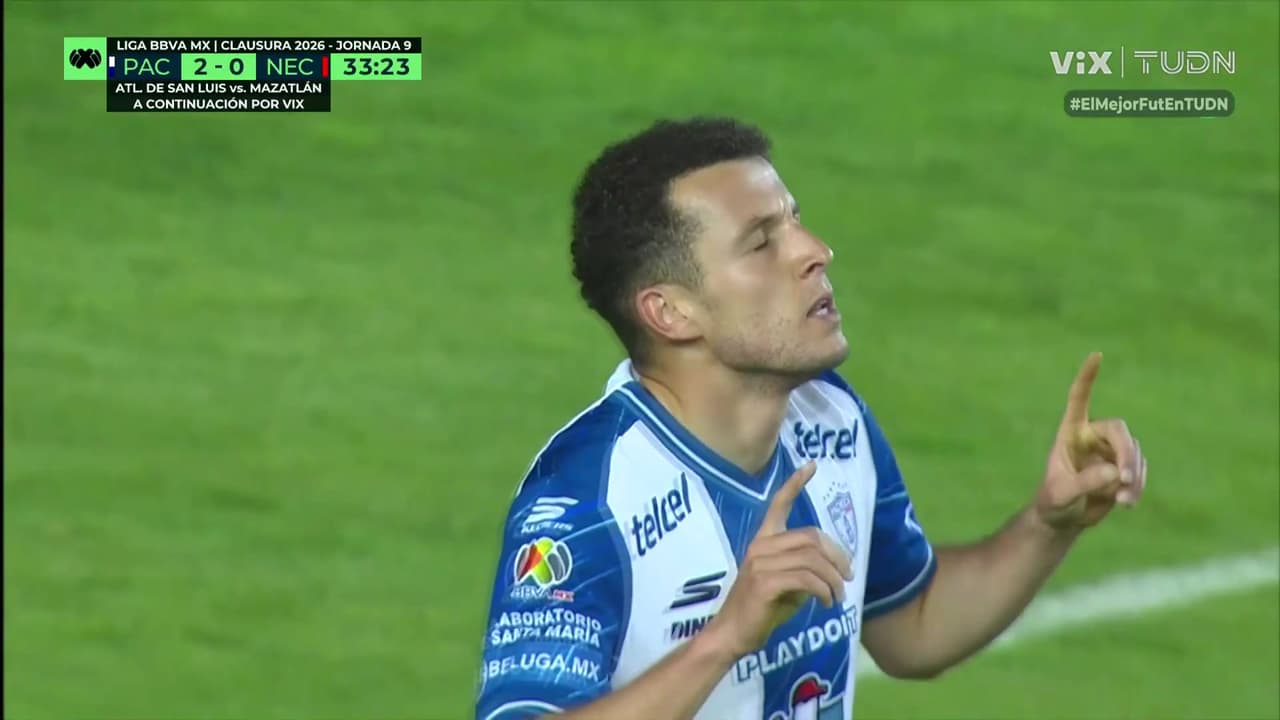 ¡Brutal jugada de Oussama Idrissi! ¡Los Tuzos le clavan otro golazo al Necaxa!