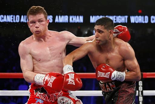 Saúl 'Canelo' Álvarez aplicó cloroformo puro a Amir Khan y defendió con éxito el cinturón medio del Consejo Mundial de Boxeo. El mexicano noqueó al británico en seis rounds en la T-Mobile de Las Vegas.