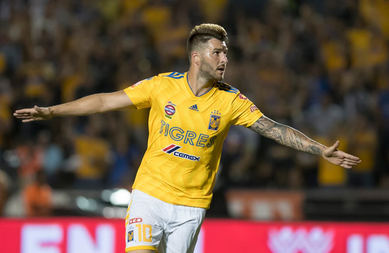 El francés Gignac selló la victoria regiomontana con un soberbio cabezazo al minuto 58.