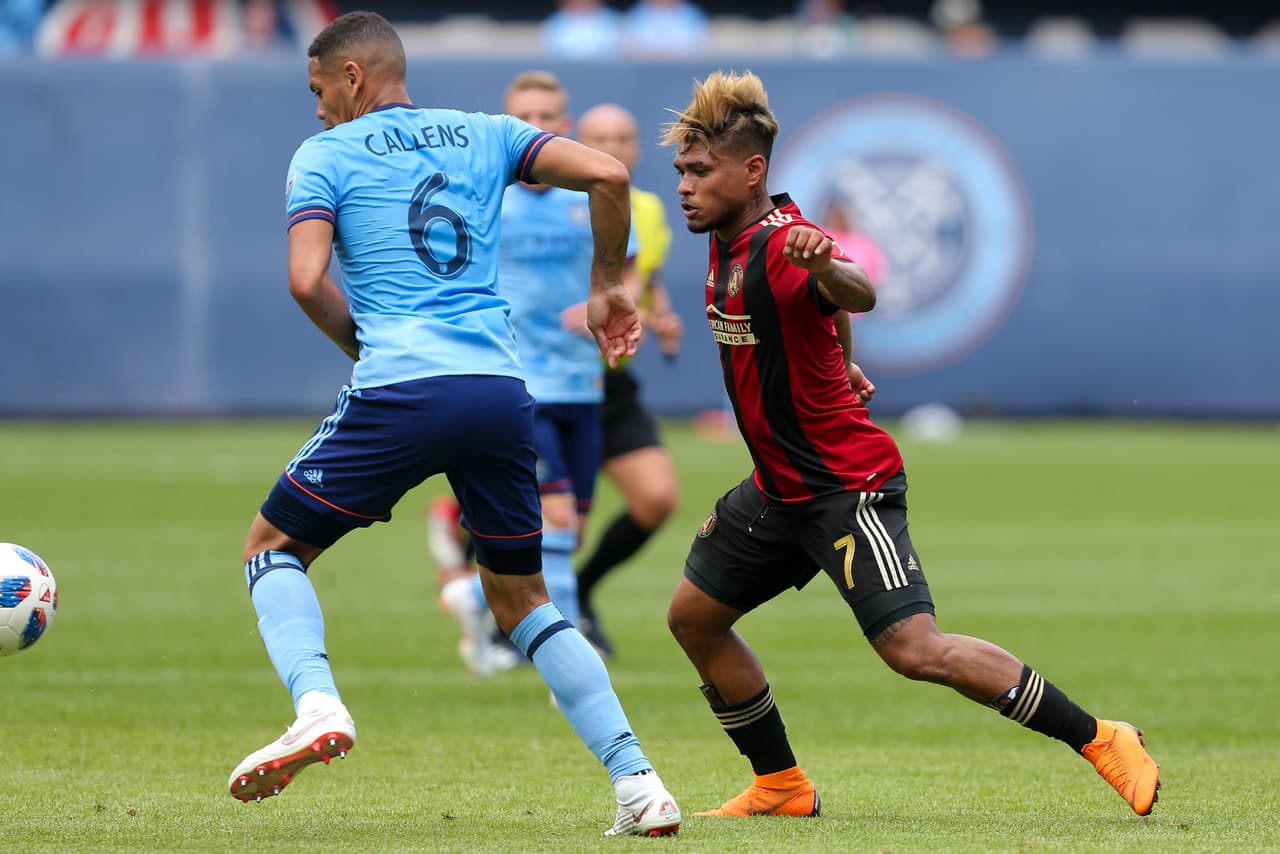 Venezolano Martínez y peruano Callens firman empate entre Atlanta United y NYCFC