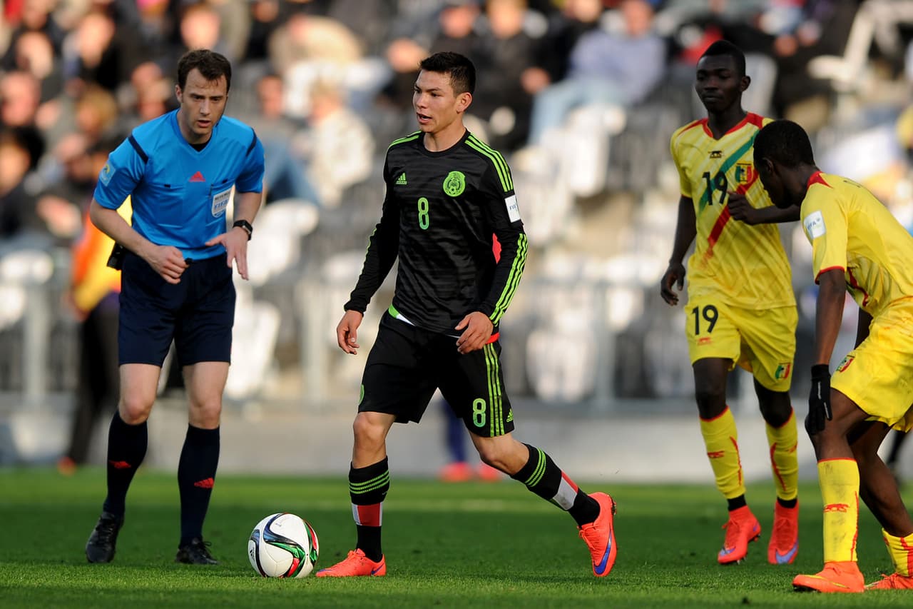 En aquella selección ya jugaban las promesas del Pachuca: Hirving 'Chucky' Lozano y Erick Gutiérrez.