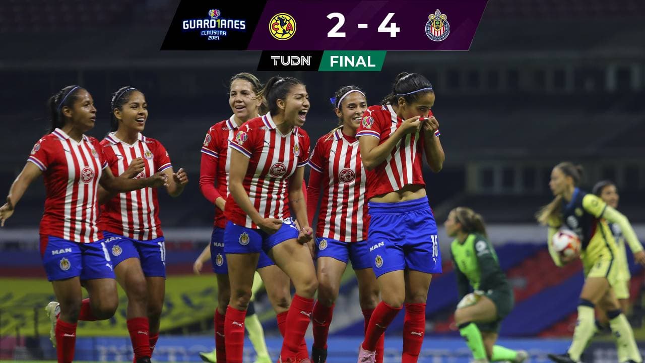 Chivas humilla en el Clásico a un América que se cae a pedazos