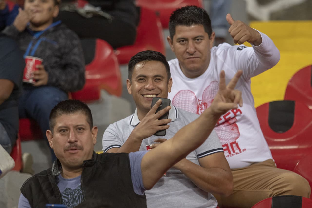 Los fanáticos del Atlas listos para el juego contra América en el Estadio Jalisco por la jornada 2 del Clausura 2019.