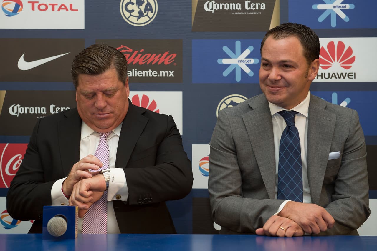 A Herrera se le nota que no ve la hora de empezar a dirigir al América y competir por la Liga MX.