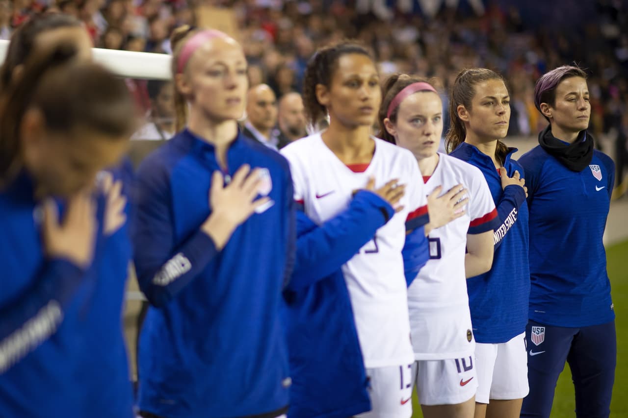 Con goles de Horan, McDonald y dobletes de Press y Mewis, EEUU gana en el preolímpico.
