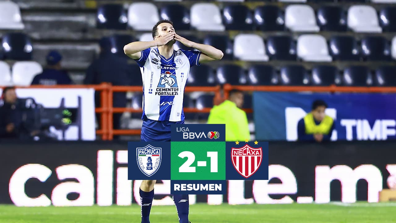 Resumen | Pachuca se impone a los Rayos con golazos de Domínguez e Idrissi