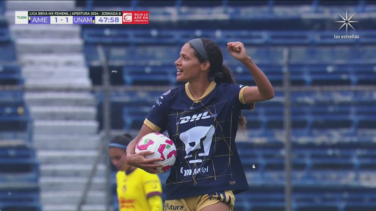 ¡¿Y esa mano árbitra?! Aerial Chavarin anota gol para Pumas Femenil