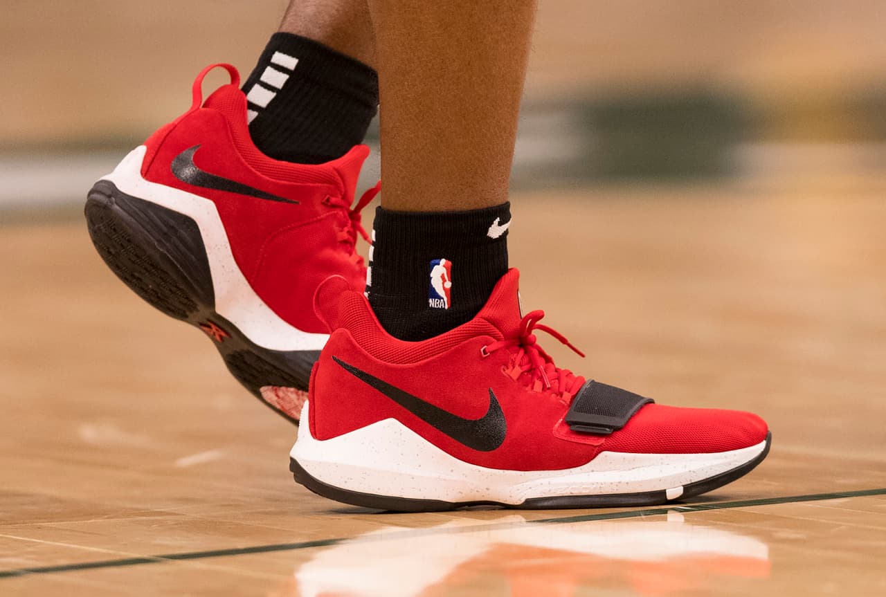 El veterano guardia de los 
<b>Toronto Raptors Jodie Meeks</b> utiliza los Nike PG1.