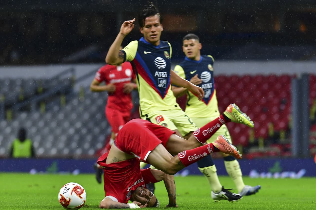 América y Toluca igualaron a un gol y ocupan el cuarto y décimo puesto con 20 y 13 unidades, respectivamente.