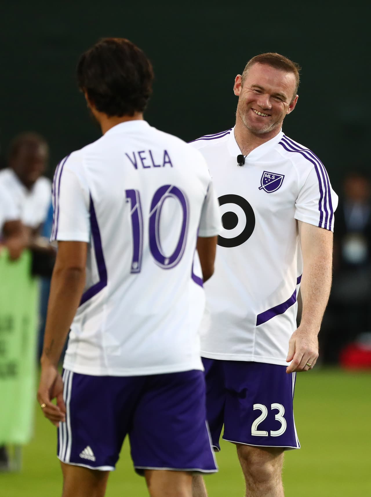 Wayne Rooney (hoy de regreso a la MLS como entrenador de D.C. United) también lo pasó muy bien.
<br>