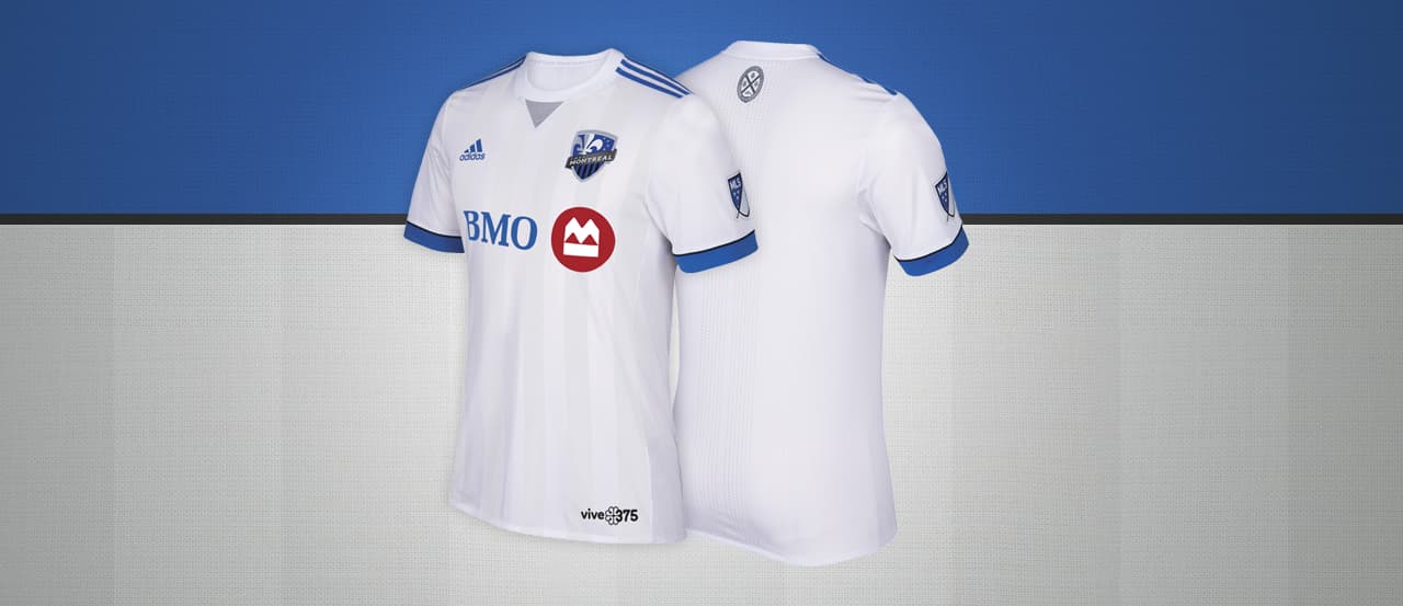 Montréal Impact hizo algunas variaciones en su camiseta alternativa. (Crédito: Montréal Impact)