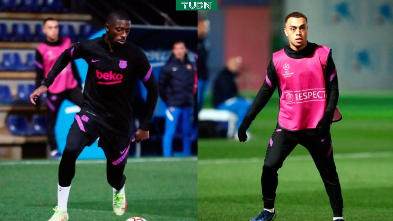 Xavi Hernández va a la Champions con Dembélé y Sergiño Dest