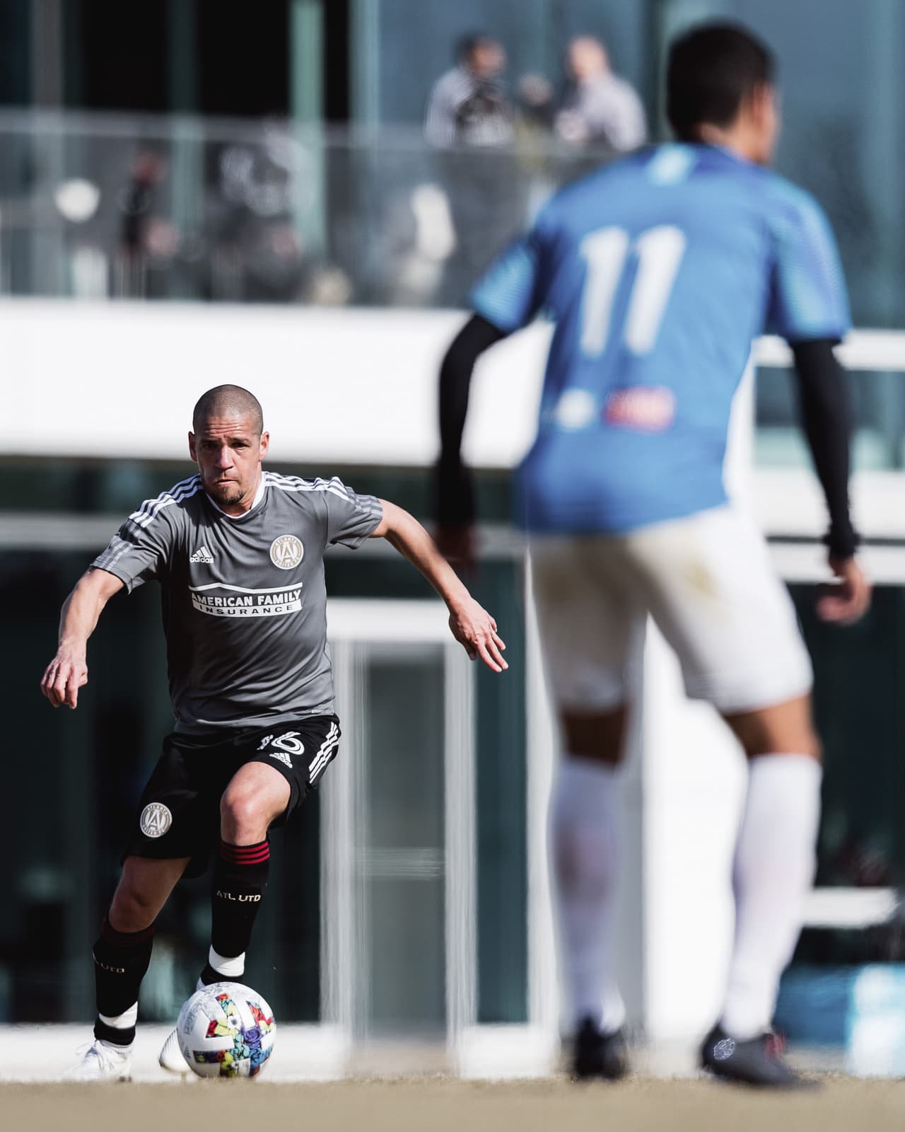 Una de las novedades en el equipo del estado de Georgia fue la aparición del cubano Ozzie Alonso, recientemente incorporado.