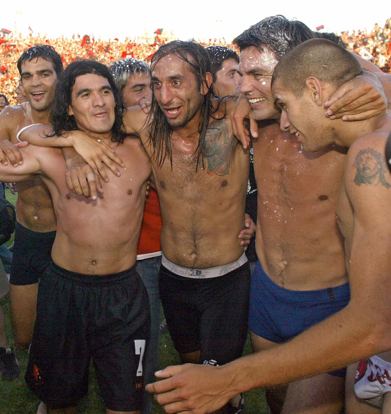 'Burrito' tiene seis títulos de primera argentina con River. Sin embargo, en 2004 salió campeón con el cuadro rosarino contra todo pronóstico y siendo el líder futbolístico y moral.