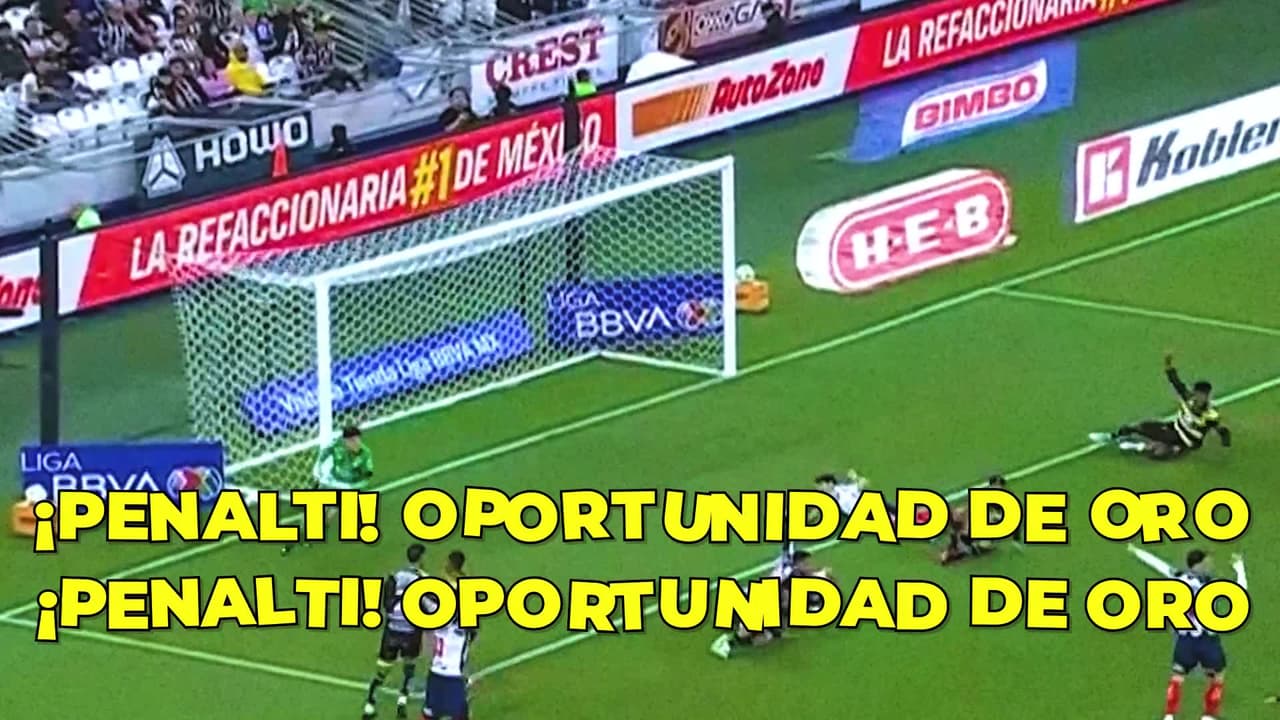 ¡Penal para Pachuca! El árbitro señala la máxima a favor de los tuzos