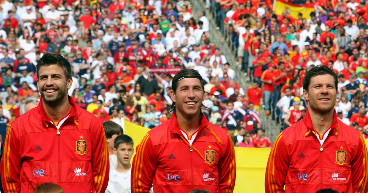 Poco a poco, Vicente del Bosque fue poniéndolos juntos como zagueros centrales en una línea de cuatro.