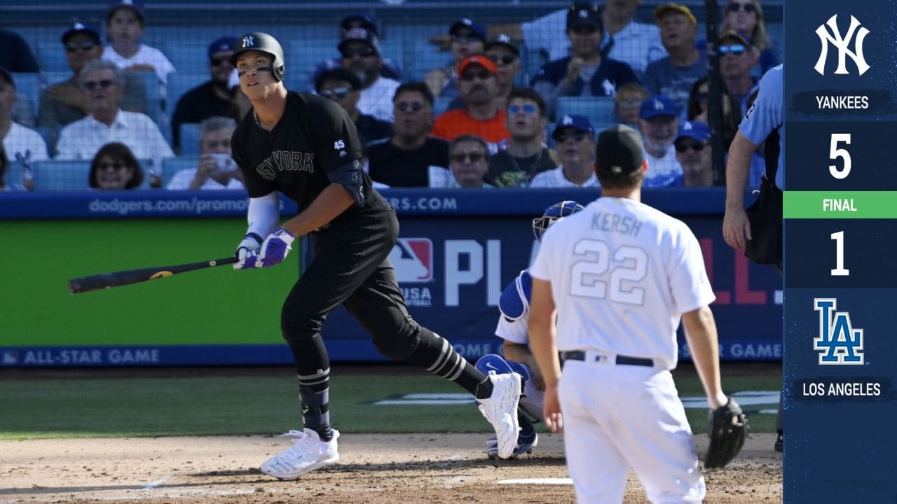 Yankees impone marca de jonrones en triunfo ante Dodgers