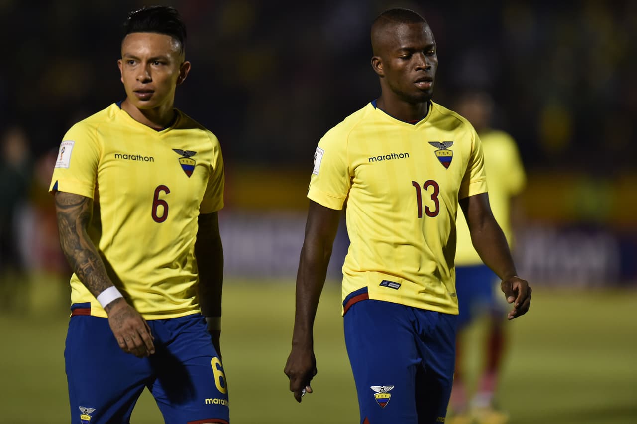 Enner Valencia (Ecuador): ausente en el juego ante Chile (derrota 2-1), el delantero de los Tigres jugó desde el minuto 41 ante Argentina (derrota 3-1).