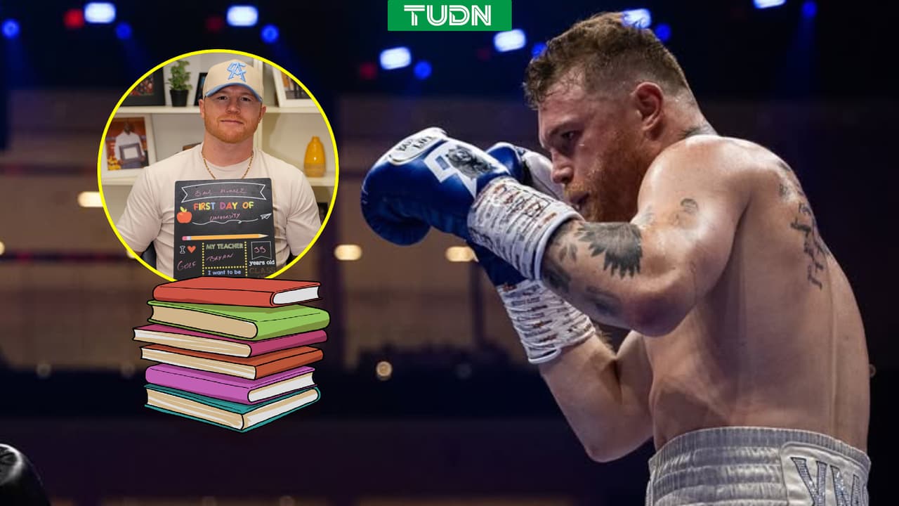 ¡De los golpes a los libros! Canelo Álvarez regresa a la escuela