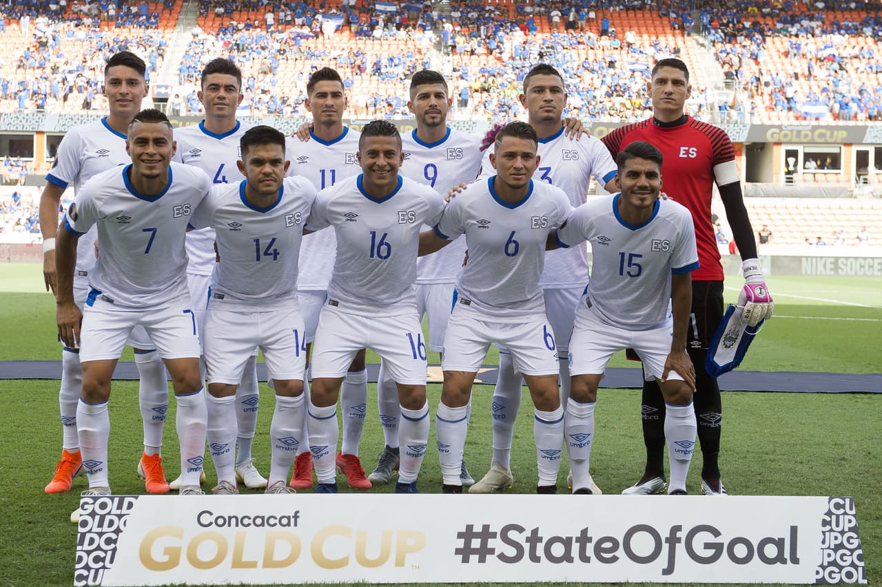 Este fue el once inicial de El Salvador para el segundo compromiso de Copa Oro 2019.