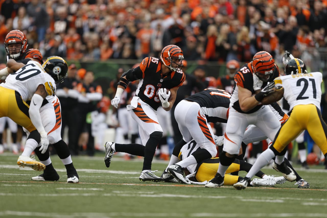 TE Tyler Eifert - Cincinnati Bengals. Primera vez seleccionado al Pro Bowl.