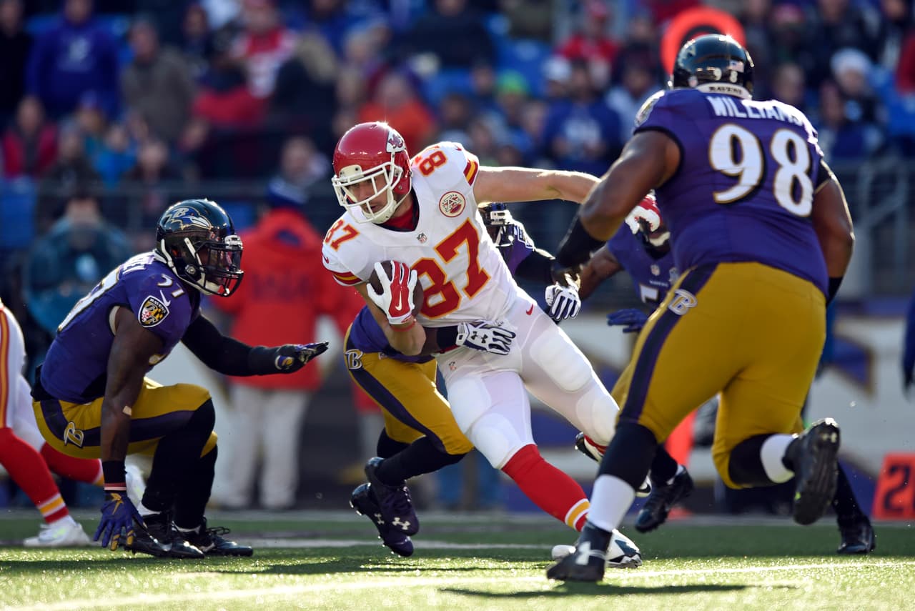 TE Travis Kelce - Kansas City Chiefs. Primera vez en el Pro Bowl.