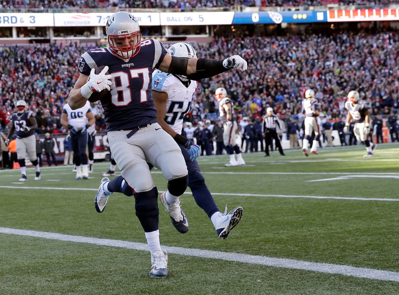 TE Rob Gronkowski - New England Patriots. Cuarta vez al Pro Bowl.