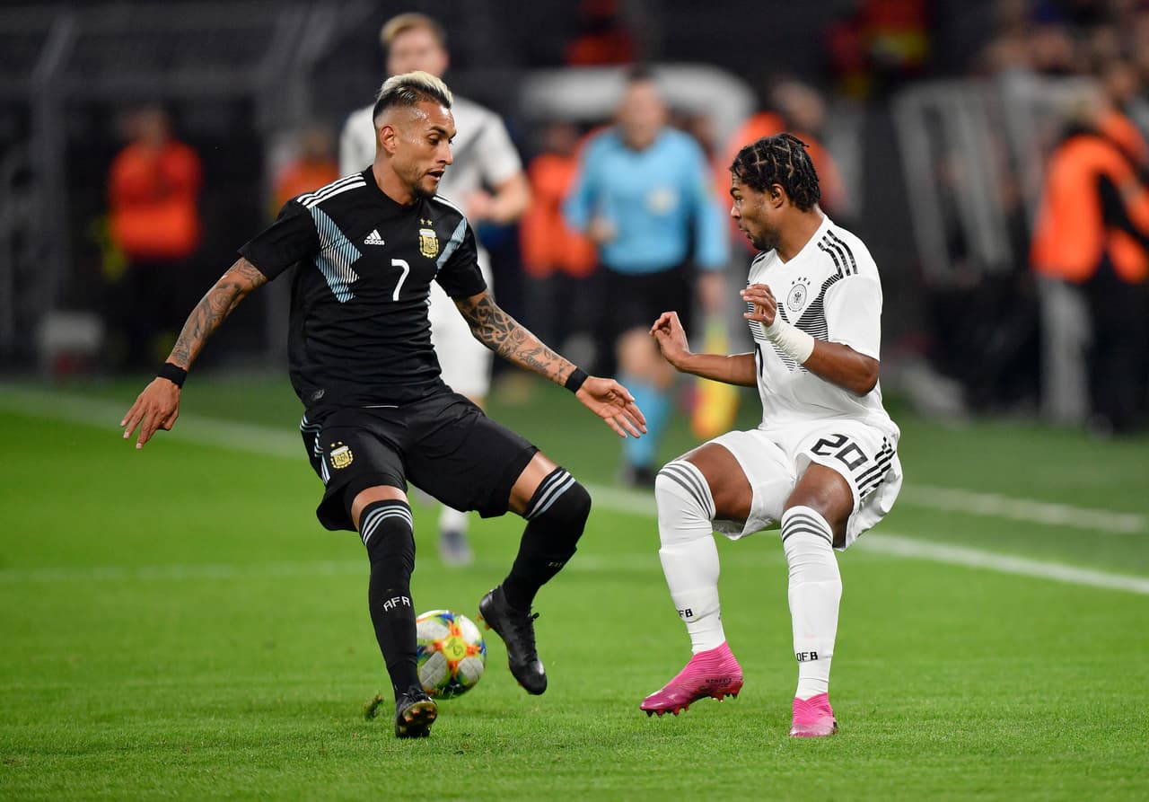 Alemania 2-2 Argentina. Goles de Gnabry y Havertz, por los alemanes; Lucas Alario y Lucas Ocampos, por la Albiceleste.