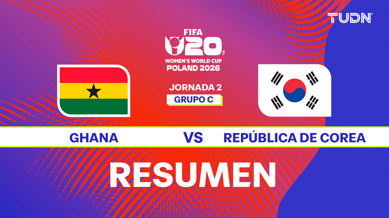 Resumen | Ghana vs. Corea del Sur, Mundial Femenino Sub-20 Polonia 2026